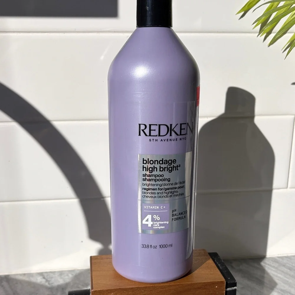 Redken Blondage High Bright Purple Shampoo Liter - Picture 1 of 5